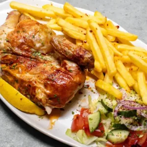 Rotisserie Chicken Meal (Half Chicken)